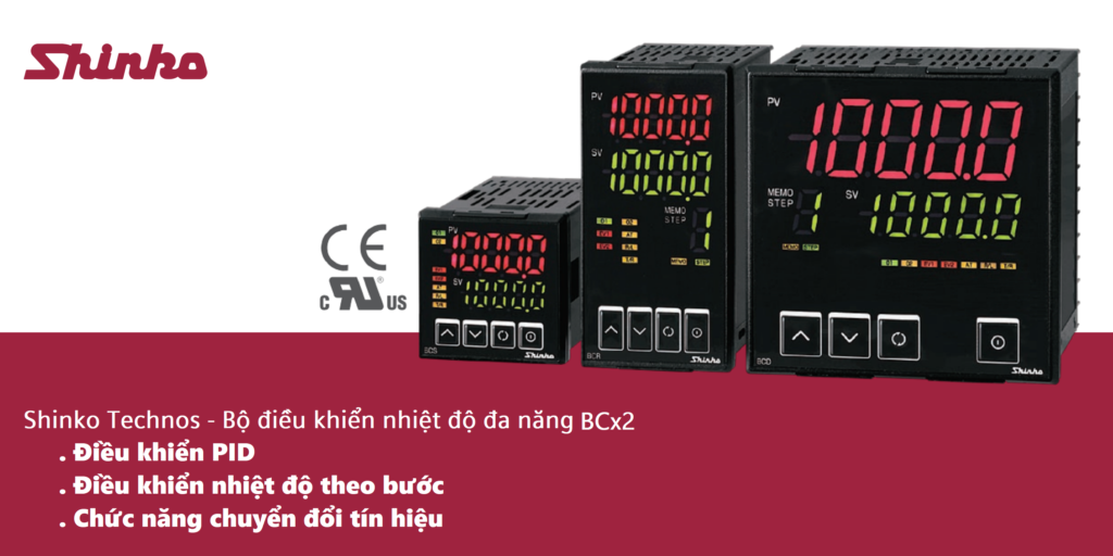Banner - Shinko Bộ điều khiển nhiệt độ BCx2