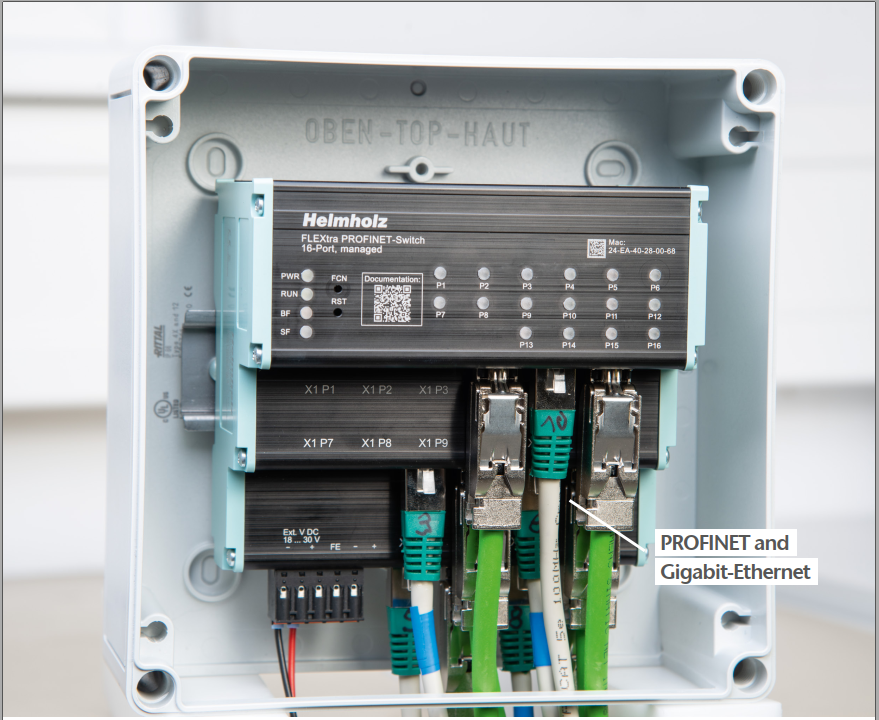 Helmholz FLEXtra Profinet Switch - in-box