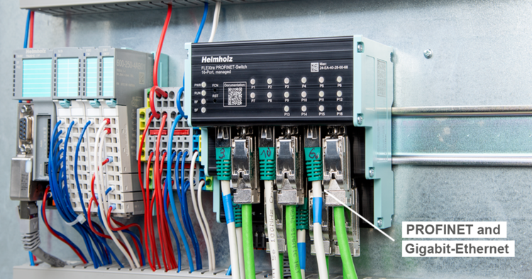 Helmholz FLEXtra Profinet Switch - in-cabinet