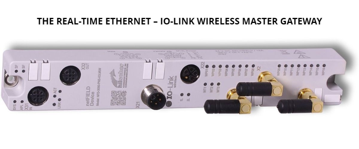 netFIELD IO-Link Wireless Master - diện mạo