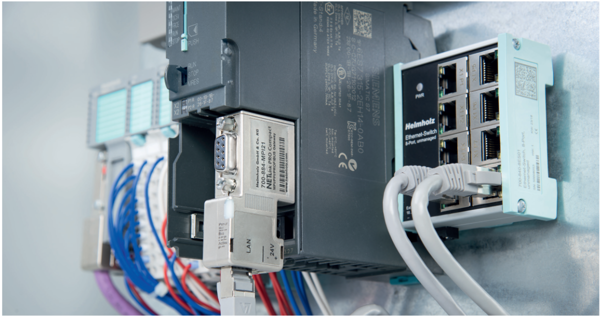 Bộ chuyển đổi giao thức Ethernet-Profibus - hình ảnh thực tế