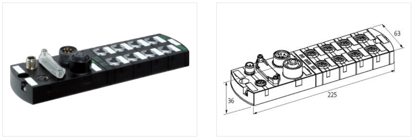 IMPACT67 compact module Murrelektronik 55346 - overview