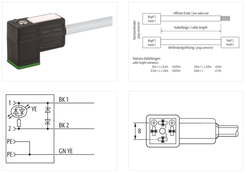 MSUD valve plug C-8mm Murrelektronik 7000-80031-2160500 - detail