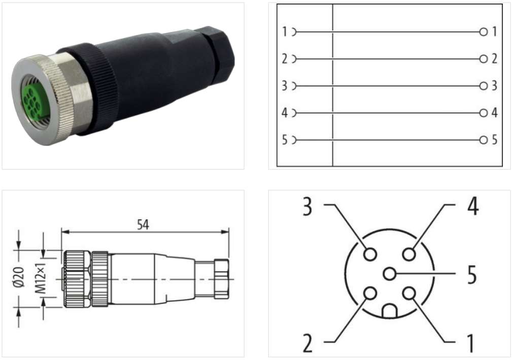 Đầu nối Murrelektronik 7000-12922-0000000 - detail