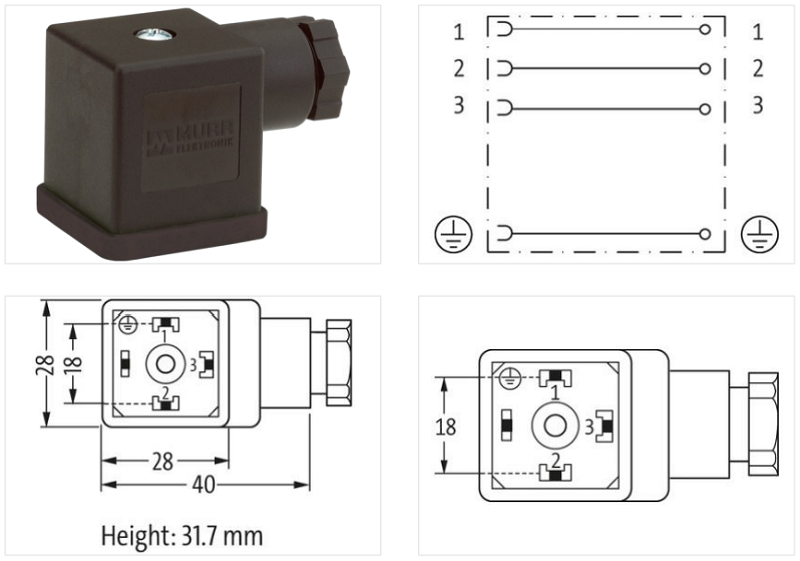 Valve plug A-18mm Murrelektronik 7000-29405-0000000 - detail