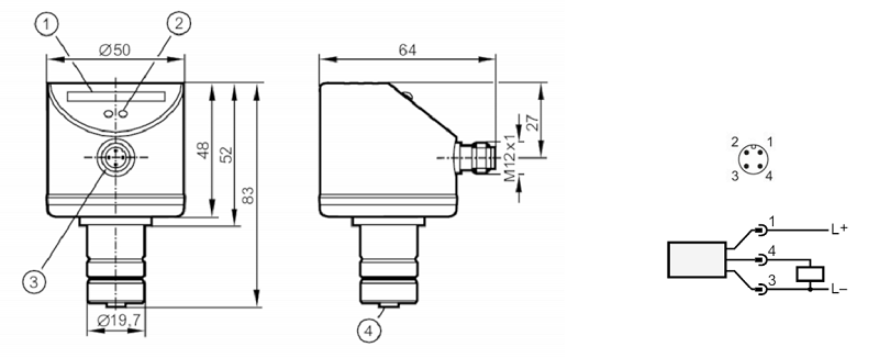 Bộ điều khiển giám sát cảm biến lưu lượng IFM SR5900 - hình ảnh chi tiết