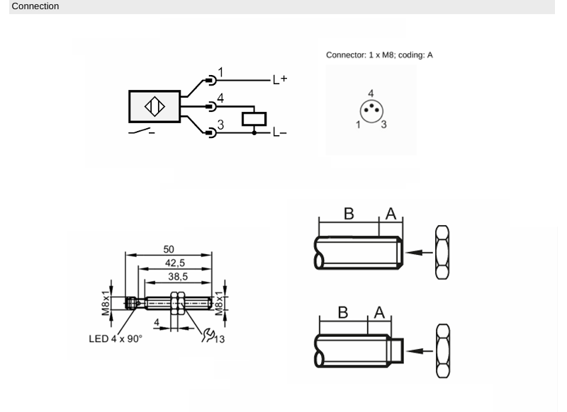 Cảm biến tiệm cận IFM IE5287 - detail