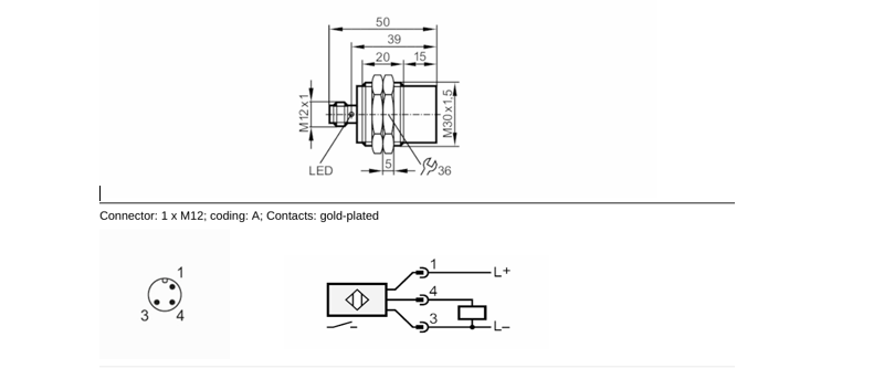 Cảm biến tiệm cận IFM IIS205 - detail