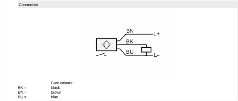 Cảm biến tiệm cận IFM IIT206 - circuit