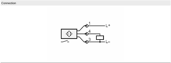 Cảm biến tiệm cận IFM IIT231 - connection