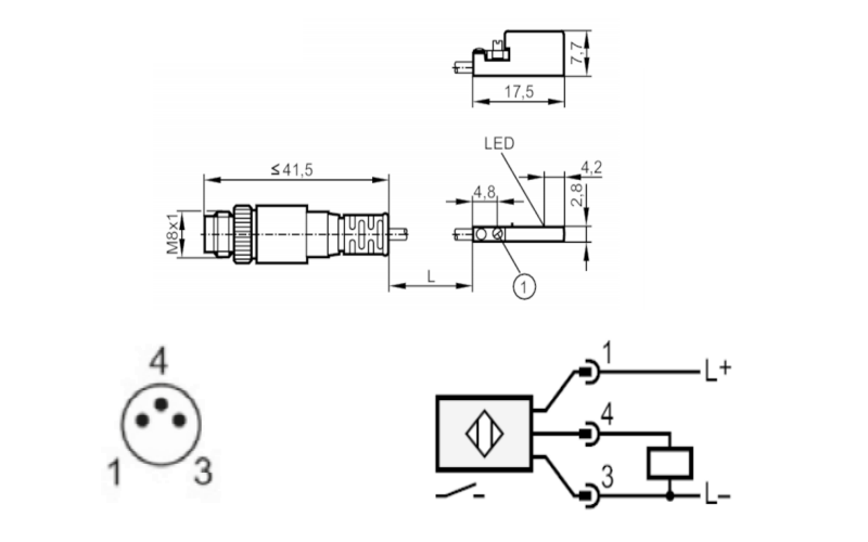 Cảm biến xi lanh IFM MK5331 - detail