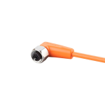 Connecting cable with socket M12 female 90° 4 pin IFM EVT004 - header