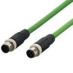 Ethernet cable M12 male to m12 male IFM E21137 - header