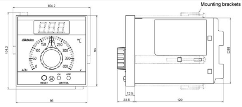 Bộ điều khiển nhiệt Shinko ACN-221-R_R - detail