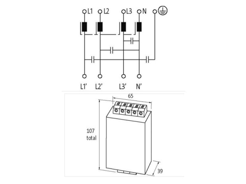 Bộ lọc nhiễu Murrelektronik 10513 - detail