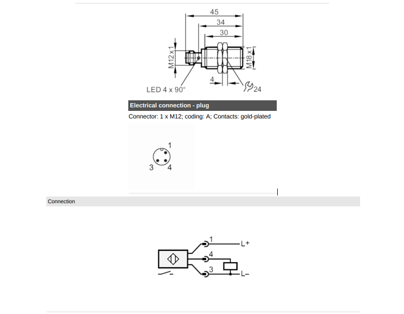 Cảm biến tiệm cận IFM IGS204 - detail