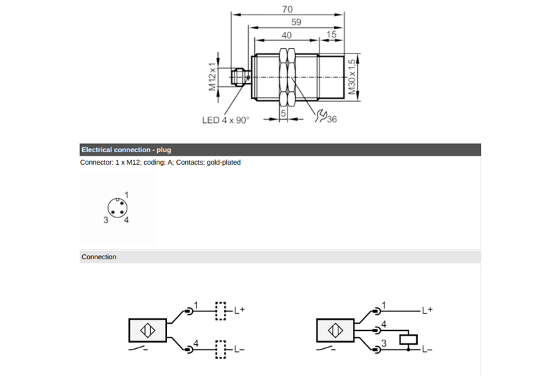 Cảm biến tiệm cận IFM II5921 - detail