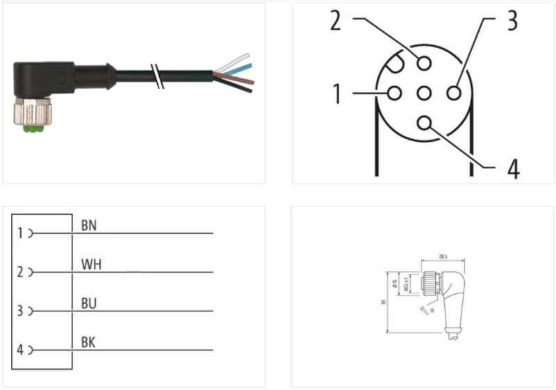 Đầu nối Murrelektronik 7000-12341-6141000 - chi tiết