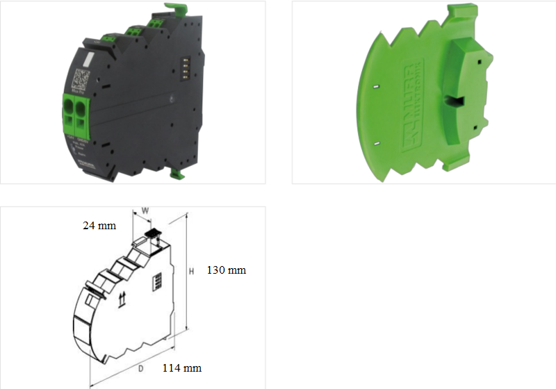 Mô-đun bảo vệ nguồn DC 1 kênh 24V, 1-10A Murrelektronik 9000-41091-0101000 - detail