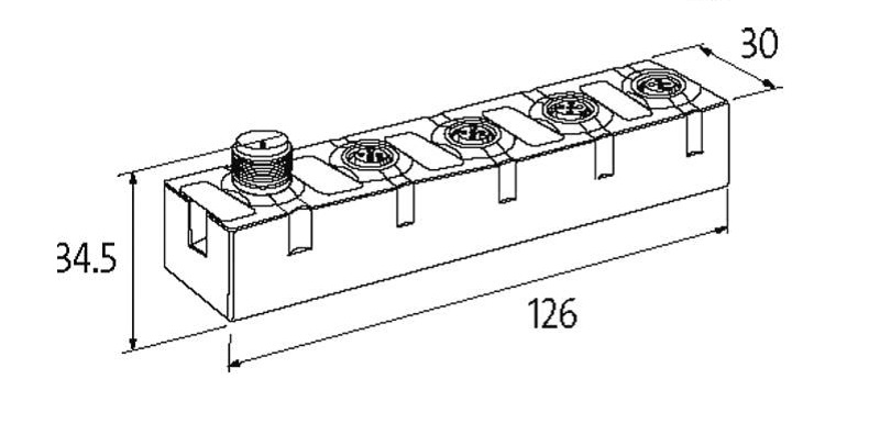 Murrelektronik-CUBE67-IO-COMPACT-MODULE-56748 - DINMENSION