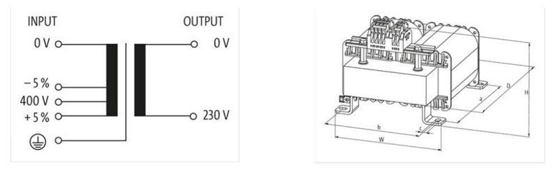 Murrelektronik MET 1-PHASE CONTROL AND ISOLATION TRANSFORMER 86071 - chi tiết