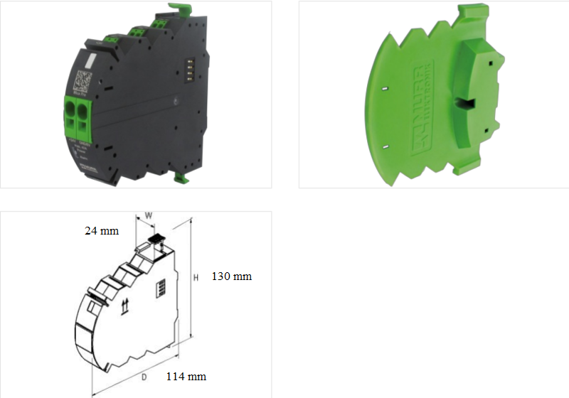 Murrelektronik Mico Pro Power module 9000-41190-0000000 - kích thước