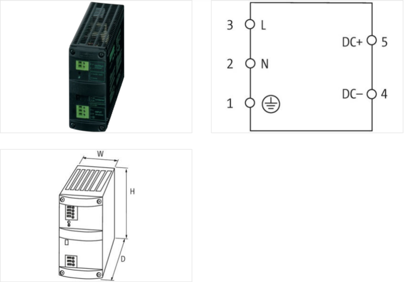 Bộ nguồn Murrelektronik MCS-B 1 pha 85061 - chi tiết