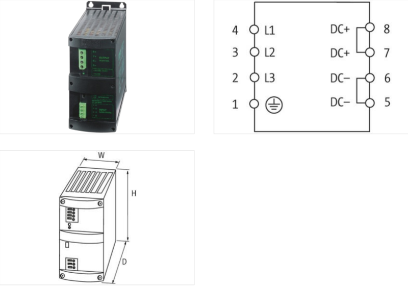 Bộ nguồn 3 pha Murrelektronik 85099 - detail