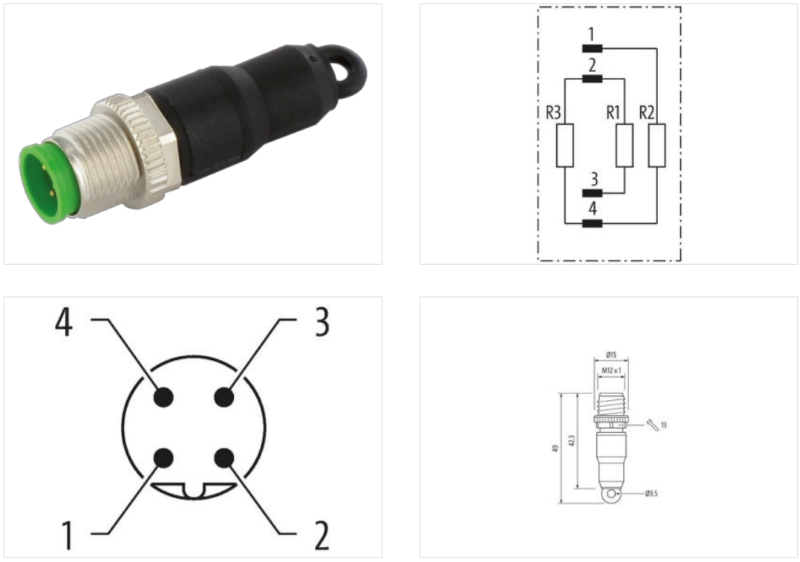 Đầu nối Murrelektronik 7000-14041-0000000 - Profibus bus terminator detail