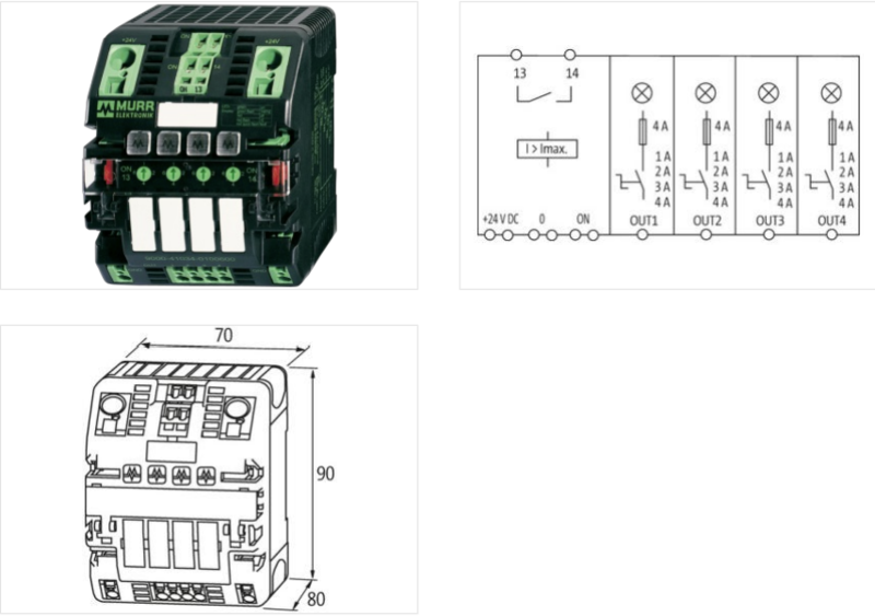 Murrelektronik MICO electronic circuit protection 9000-41034-0100400 - detail