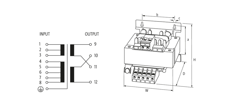 Biến áp 1 pha Murrelektronik 86151 - detail