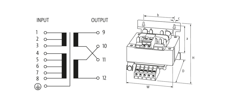 Biến áp 1 pha Murrelektronik 86152 - detail