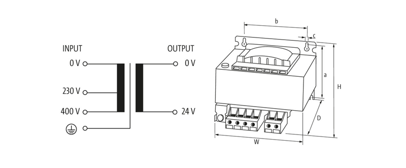 Biến áp 1 pha Murrelektronik 86327 - detail