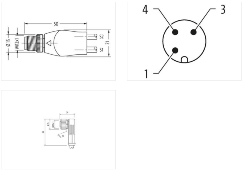 Đầu nối Murrelektronik M12 female 7000-40781-6130060 - detail 2