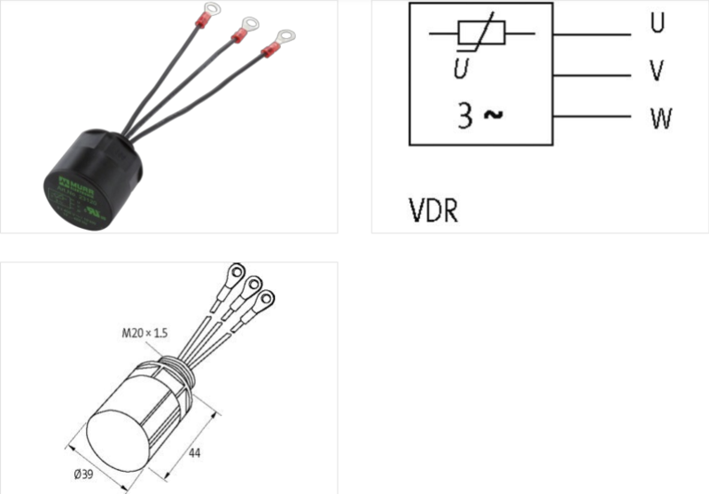 Murrelektronik 23146 MOTOR SUPPRESSOR - detail