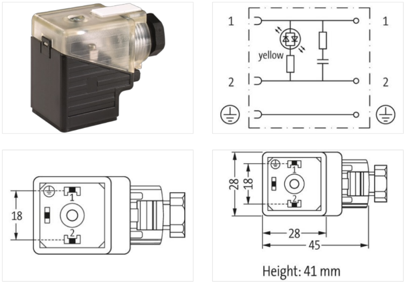 Murrelektronik SVS VALVE PLUG FORM A 18MM FIELD-WIREABLE 7000-29041-0000000 - chi tiết