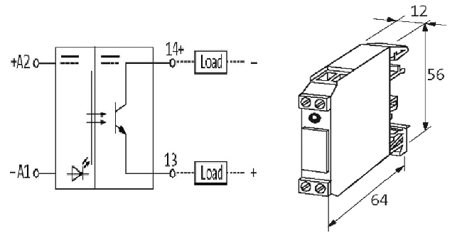 Murrelektronik AMMS 10-1 OPTO-COUPLER MODULE 50010 - detail