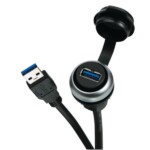 Đầu nối USB kết nối tại bề mặt tủ điện 4000-73000-0200000 - header