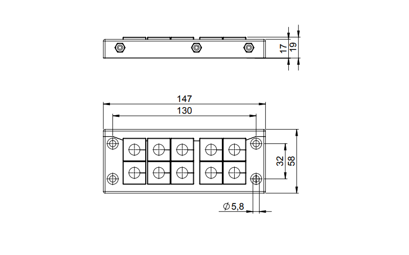 Miếng vào cáp có thể tách Icotek KEL-U 54241 - detail