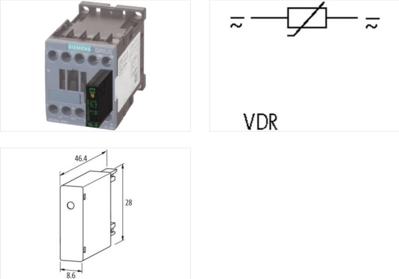 Bộ dập xung hồ quang cho contactor Siemens 2000-68500-4400000 - detail