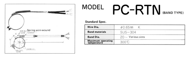 Thermocouple PC-RT - Đầu dò nhiệt độ sản xuất theo yêu cầu