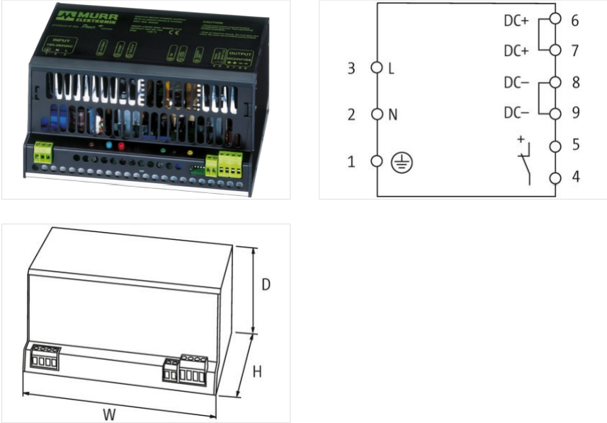 Bộ nguồn 1 pha Murrelektronik MPS 85057 - detail