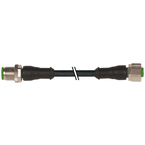 Đầu nối M12 - M12 A-code có cáp 7000-40001-6330600 - header