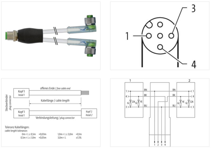 Đầu nối chữ Y của Murrelektronik 7000-40781-2330030 - detail 1