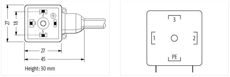Đầu nối van điện từ form A Murrelektronik 7000-18151-6380250 - detail 2