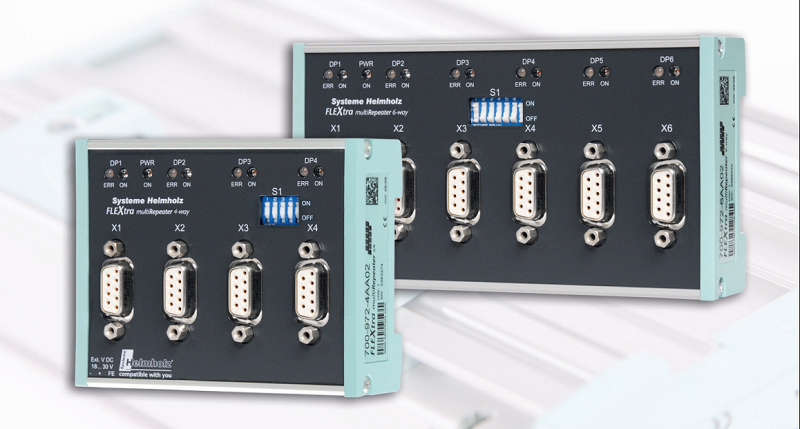 Helmholz Profibus repeater nhiều cổng - interface