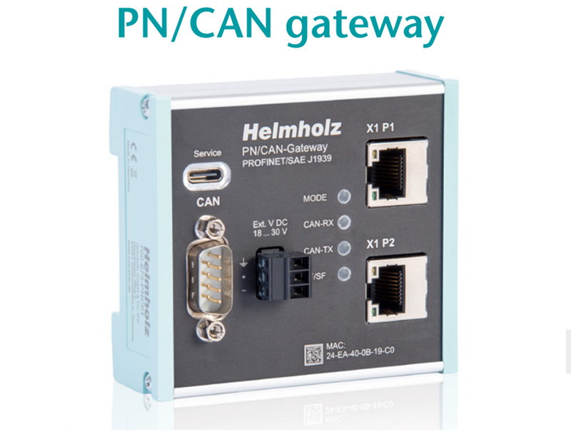 BỘ GHÉP NỐI MẠNG PROFINET - SAE J1939 protocol 700-673-PNC01 - body