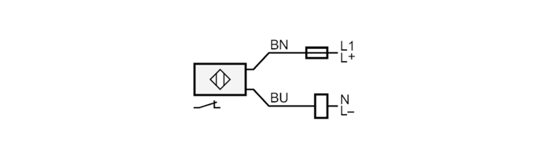 Cảm biến điện dung IFM KI0020 - circuit