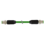 Cáp 0.3m bọc chống nhiễu có đầu nối M12 male-M12-male D-code 7000-44511-7940030 - header