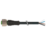 Đầu nối M12 female 4 chân A-code có cáp 6m của Murrelektronik 7000-12221-6340600 - HEADER